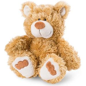NICI 46506 knuffelbeer, 25 cm, pluche dier voor meisjes, jongens en baby's, pluizig pluche dier om te spelen, te verzamelen en te knuffelen, knuffeldier, goudbruin