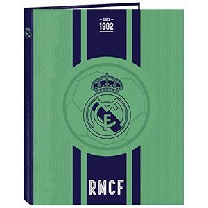 Safta - map in bladformaat, 4 ringen Real Madrid, 265 x 330 mm