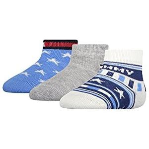 Tommy Hilfiger Stars and Stripes Gift Box Klassieke sokken, uniseks, baby, Blue Combo