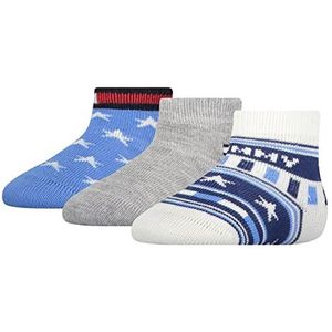 Tommy Hilfiger Stars and Stripes Gift Box Klassieke sokken, uniseks, baby, Blue Combo