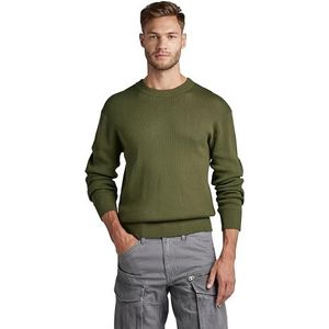 G-STAR RAW Swiss Army gebreide herentrui, groen (Shadow Olive D22812-c560-b230), XL, Groen (Shadow Olive D22812-c560-b230)