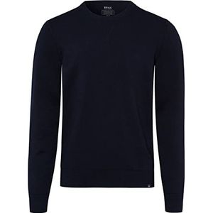 BRAX Style Rick Blue Planet Pull Durable avec Un Look Moderne Garment Dye Sweater, Nuit, 52 Homme