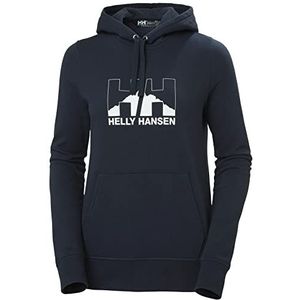 Helly Hansen W Nord Graphic Damespullover met capuchon