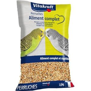 Vitakraft - Complete voeding voor parkieten, 2,5 kg (1 stuk)