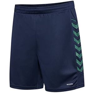 hummel HmlSTALTIC Poly-shorts marineblauw/eendengroen