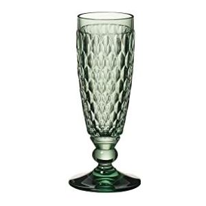 Villeroy & Boch Boston Coloré champagneglas, kristalhelder, groen, 145 ml