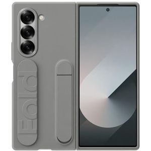 Samsung Galaxy Z Fold6 siliconen hoes met standaard grijs