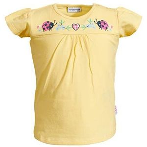 SALT AND PEPPER Lucky Unistick Baby Meisje Pailletten T-Shirt Lime 56, Kalk