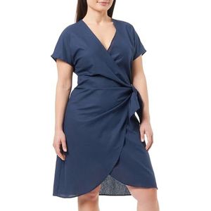 TYLIN Robe portefeuille pour femme 37223949-TY01, jaune clair, taille M, Robe portefeuille, M