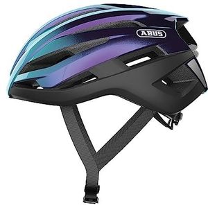ABUS StormChaser Lichte en comfortabele fietshelm voor dames en heren, paars/blauw, maat S