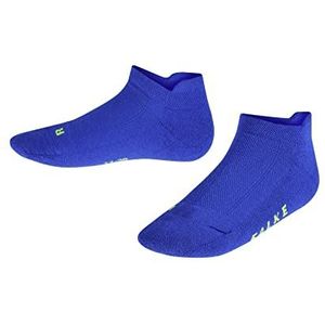 FALKE Cool Kick Sokken, uniseks, voor kinderen, ademend, sneldrogend, wit, zwart, meerdere kleuren, lage zomerzool, pluche zonder patroon, 1 paar, blauw (kobalt 6712)