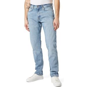 SELETED Heren Jeans Denim Blauw 33W 34L, Denim blauw