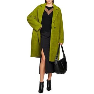 Sisley Womens Coat 24C3LN035 jas, groen 1H4, 38, groen 1h4, 40, Groen 1h4