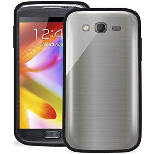 Puro Samsung Galaxy Grand I9082 Backcover transparant zwart