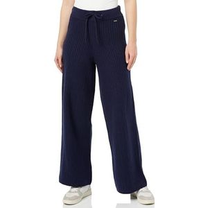 DreiMaster Vintage Pantalon en tricot pour femme 39428462, bleu marine, S, Marine, S
