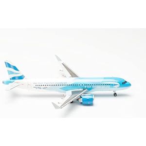 herpa Vliegtuig Airbus A320neo British Airways- BA Better World schaal 1:200 - vliegtuigmodel voor verzamelaars, miniatuurdecoratie, vliegtuigen zonder kunststof voet