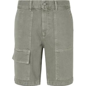 Pepe Jeans Casual herenshorts, kleur (Palm Green), 34 W, Groen (Palm Green)