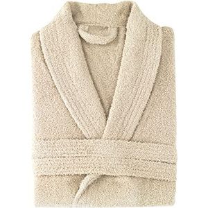 Top Towel Badjas uniseks - badjas voor dames of heren - 100% katoen - 500 g/m² - badstof badjas, Kameel.