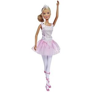 Simba 105733332 Steffi Love Ballerina, meerkleurig, pop, 29 cm, vanaf 3 jaar
