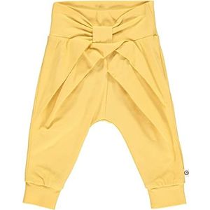 Müsli by Green Cotton Cozy Me Bow Pants babybroek voor meisjes, Yellow Moon