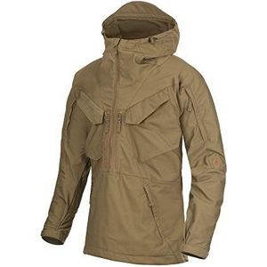 Helikon-Tex Bushcraft Pilgrim Anorak DuraCanvas Outdoorjas, zwart, Coyote - 11