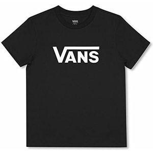 Vans Drop V Ss Crew-b T-shirt voor dames, zwart.
