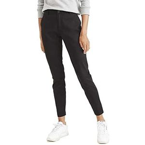 Dockers Chino Weekend pour femme, coupe skinny, chino décontracté, Noir, 29 grande longueur