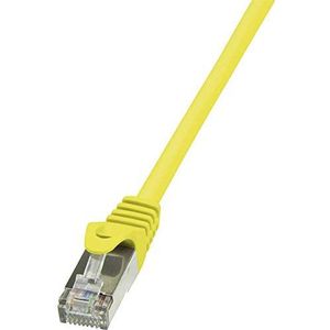 LogiLink EconLine Cat6 F/UTP AWG26 netwerkkabel (2 m) geel