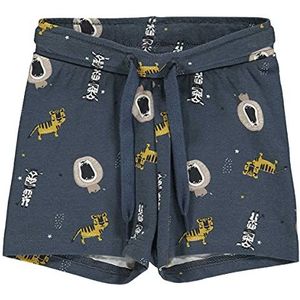 Fred'S World By Green Cotton animal baby shorts voor jongens, Middernacht