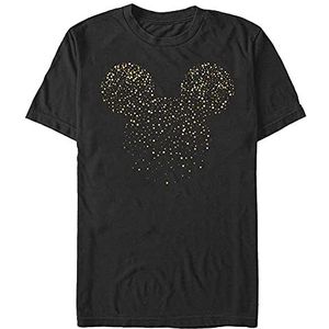 Disney Klassiek uniseks T-shirt met opschrift ""Confetti"", korte mouwen, zwart, L, SCHWARZ