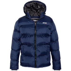 Schott NYC Idaho2 Uniseks donsjack (1 stuk), Royal Blauw