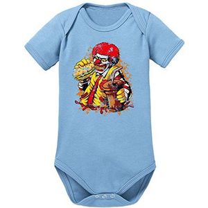 Touchlines Ronald Zombie Clown Body Unisex Baby Blauw (Skyblue), 9 maanden, blauw (Skyblue)