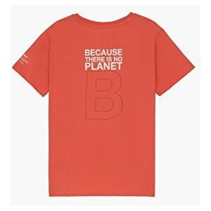 ECOALF - T-shirt met korte mouwen ""Great B"" GATSGREAT8031BS22 in de kleur oranje - T-shirt voor kinderen, Oranje