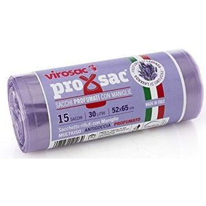 VIROSAC 15 geurzakjes lavendel, nylon, lila, 52 x 0,1 x 65 cm