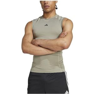 adidas TECHFIT COMPRESSION TRAINING SLEEVELESS T-SHIRT Mouwloos T-shirt voor heren