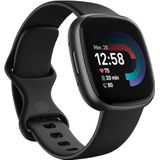 Fitbit Versa 4 - Smartwatch heren en dames - Zwart