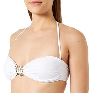 Pinko Bracelet-jonc Top Bikini Tecno Jer Femme, Z04_Blanco Brill., M