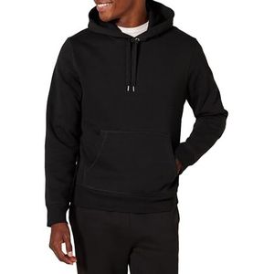 Amazon Essentials Chandail à capuchon en polaire pour homme (disponible en grande taille large), noir chiné, taille 6XL grande