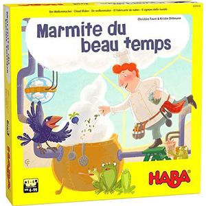 HABA - Kookpan du Beau Temps – gezelschapsspellen – racen en coöperatief geheugen – 4 jaar en ouder- 305516