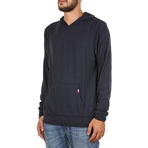 Tommy Hilfiger Hoodie Oh Thermoset voor heren, blauw (Blue 416), L, Blauw (Blauw 416)