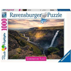 Ravensburger Puzzel 1000 Stukjes Haifoss Scandinavian Places (1000 Onderdelen)