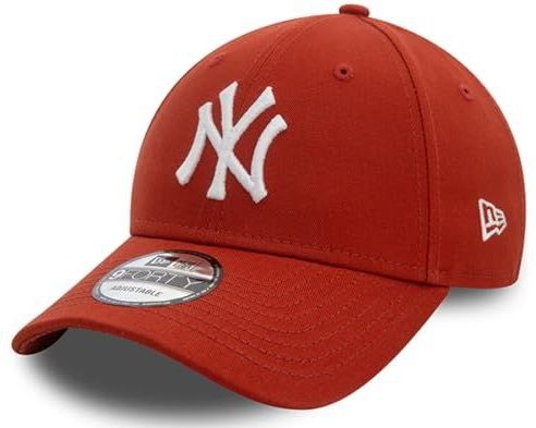 New Era 9Forty New York Yankees Rust Strapback Cap, rood, één maat, Rood
