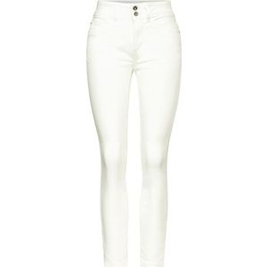 Street One A377746 Dames Slim Jeans en Top, Gebroken wit