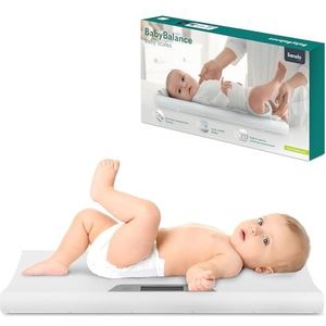 LIONELO BABYBALANCE Elektronische babyweegschaal, tot 20 kg, groot display, tarrafunctie, laatste meting, nauwkeurig wegen in stappen van 5 g
