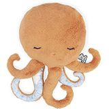 Kaloo - Klein kalm - Kalmerend babypluche dier - oranje octopus 29 cm - warm of koud effect - zeer zacht materiaal - afneembare overtrek - vanaf de geboorte, K970701
