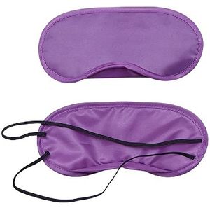 Joysong Masque pour les yeux - Bandeau pour les yeux - Pour le voyage, le sommeil, aide à la lumière, guide de repos, pour enfants, femmes, hommes, voyage, sommeil (violet)