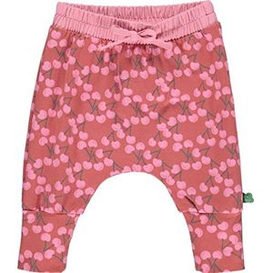 Fred'S World By Green Cotton Cherry Volume Pants Baby Jogger voor meisjes, Cranberry