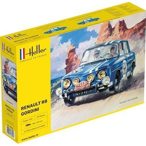 1:24 Heller 80700 Renault R8 Gordini Car Plastic Modelbouwpakket