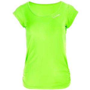 WINSHAPE Aet106 T-shirt met korte mouwen voor dames, slim fit, fitness, yoga, pilates
