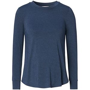 ESPRIT Maternity Nursing T-shirt à manches longues pour femme, Bleu foncé - 405, 44